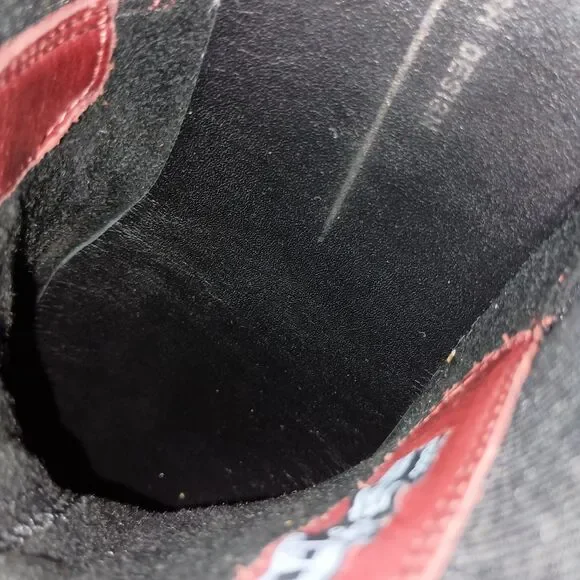 Ecco Red Ankle Boots - Picture 8 of 16